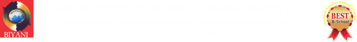 Biyani Institute of Science and Management for Girls